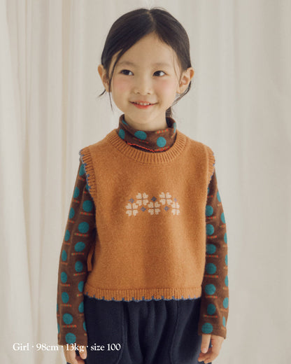 [26W] Atelier Embroidered Knit Vest