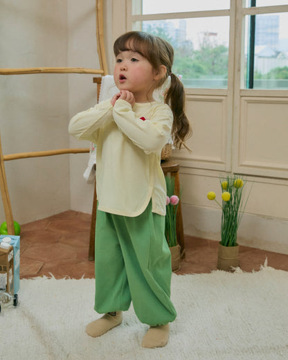 Ribbed Color Block Loungewear