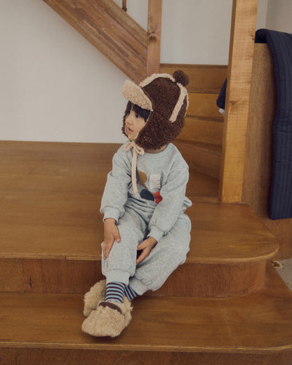 [26W] Atelier Somsom Sherpa Earflap Cap