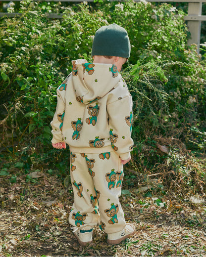 Mini French Terry All-Over Hoodie Set