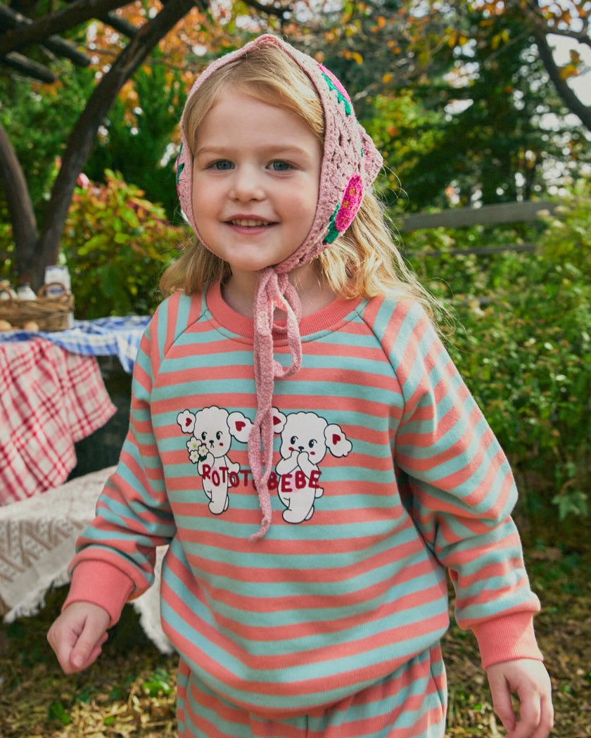 Mini French Terry Stripe Set