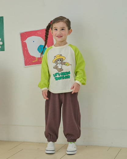 Waffle Button Point Jogger Pants