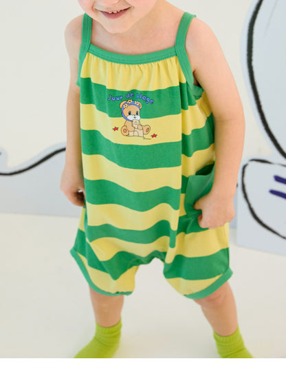 [26S] Stripe Jumpsuit