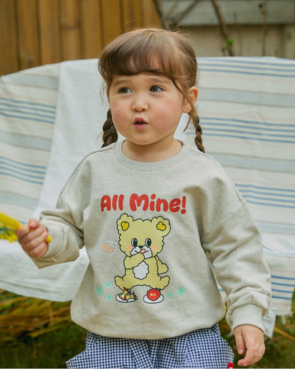 Mini French Terry Point Sweatshirt