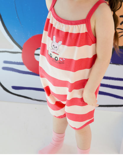 [26S] Stripe Jumpsuit