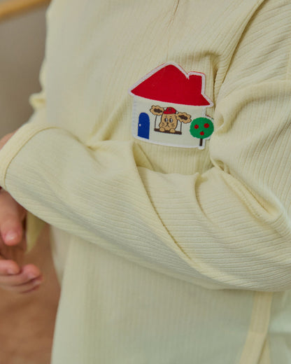 Ribbed Color Block Loungewear