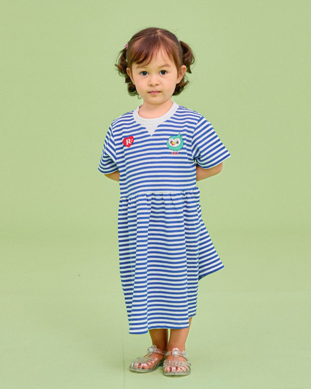 Tropical Stripe Dress