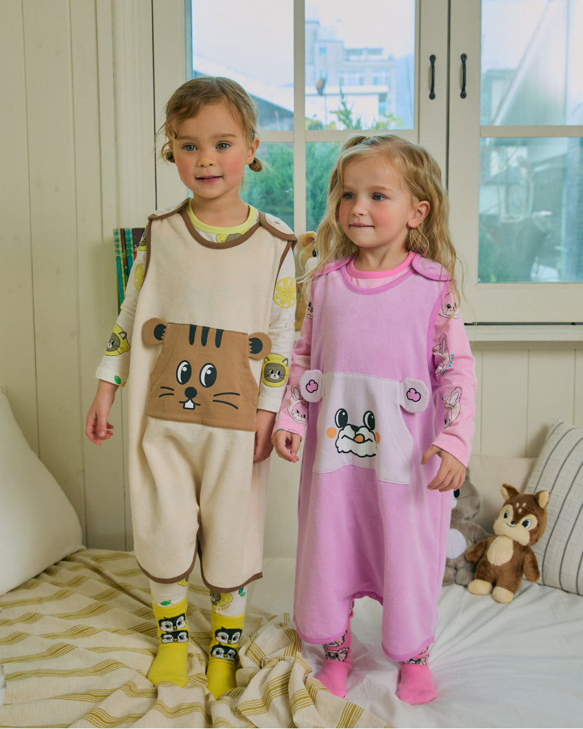 Terry Pocket Sleepwear Vest