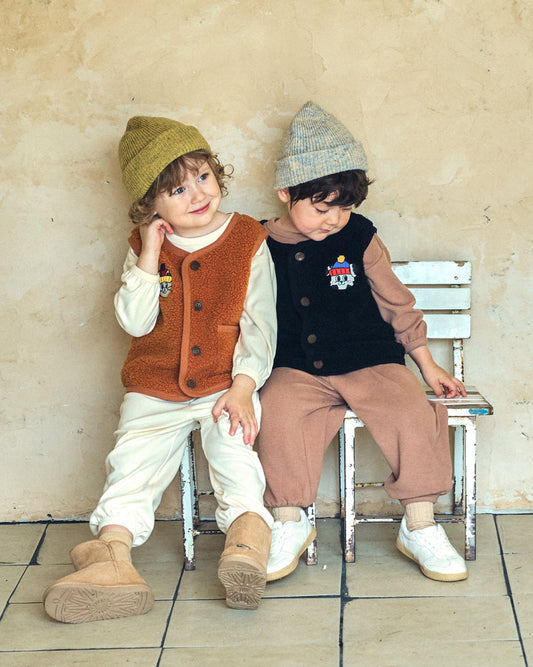 Dumble Boa Pocket Vest