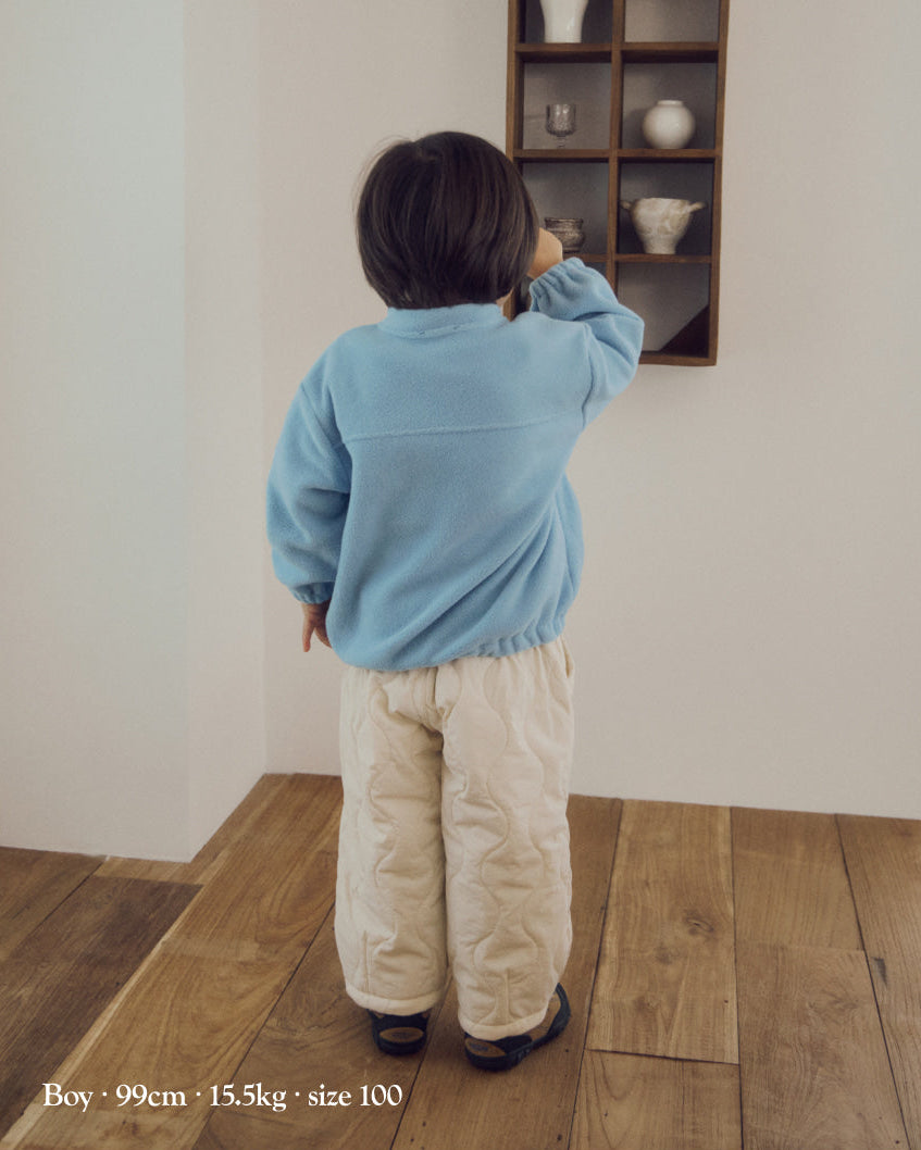 [26W] Atelier Somsom Fleece Anorak Sweatshirt