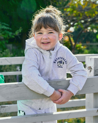 French Terry Point Hoodie Set