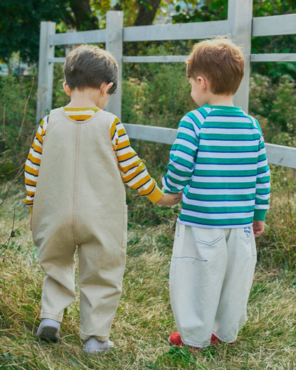 Denim Bloomers Back Point Pants