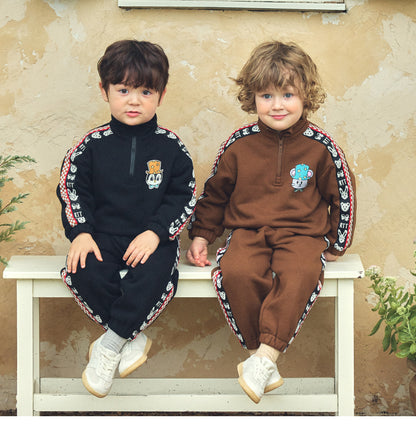 Brushed French Terry Anorak Set