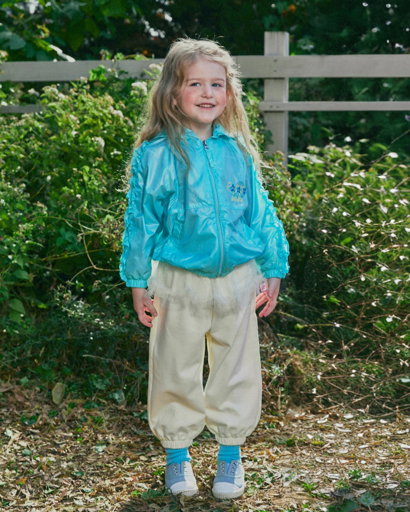 Nylon Shirring Lightweight Jumper