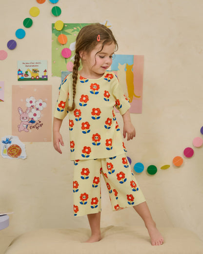 [26S] Crinkle All-Over Loungewear