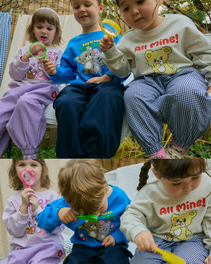 Mini French Terry Point Sweatshirt