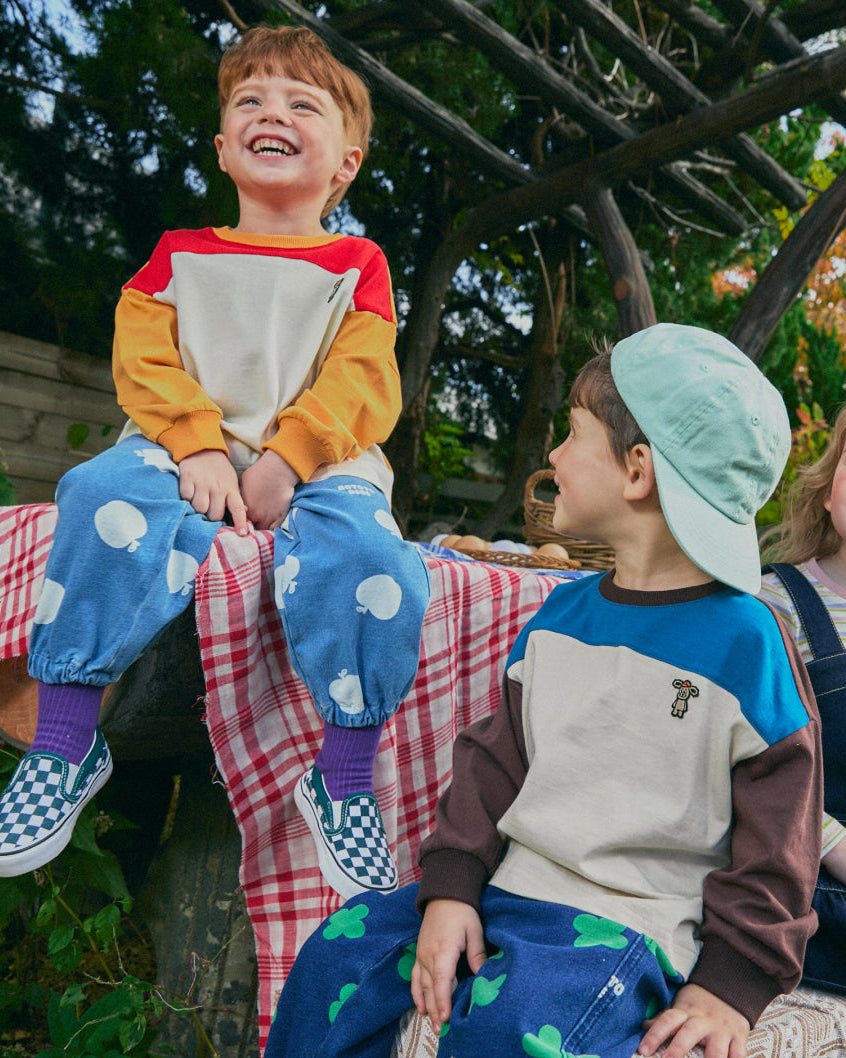 Jersey Denim All-Over Jogger Pants