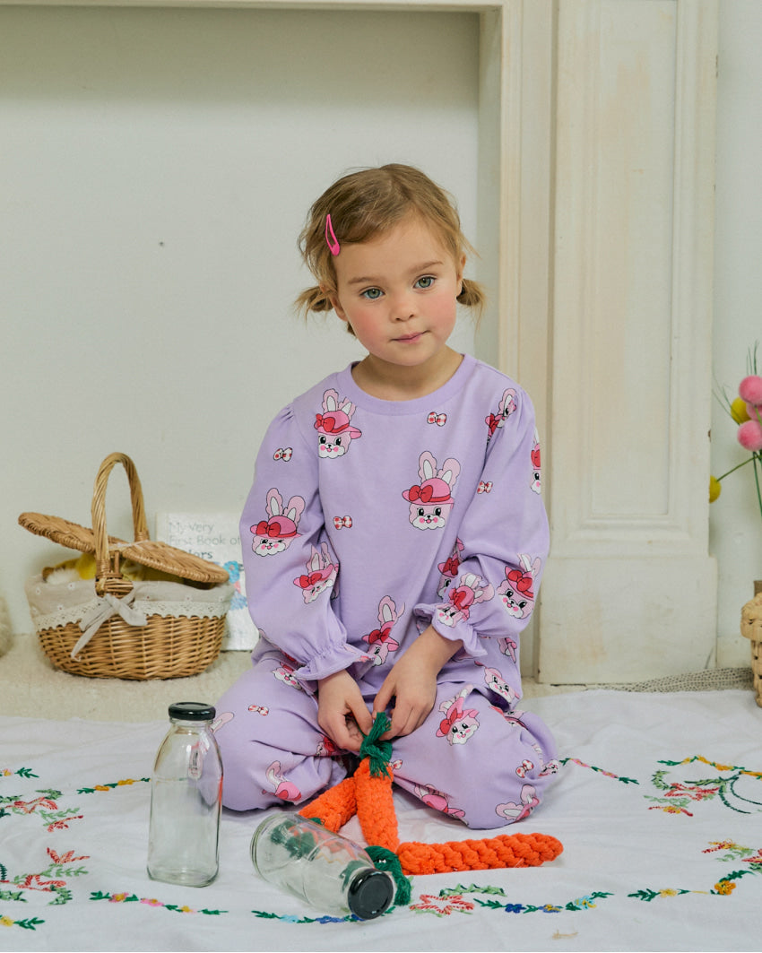 Cotton Modal All-Over Ruffle Loungewear