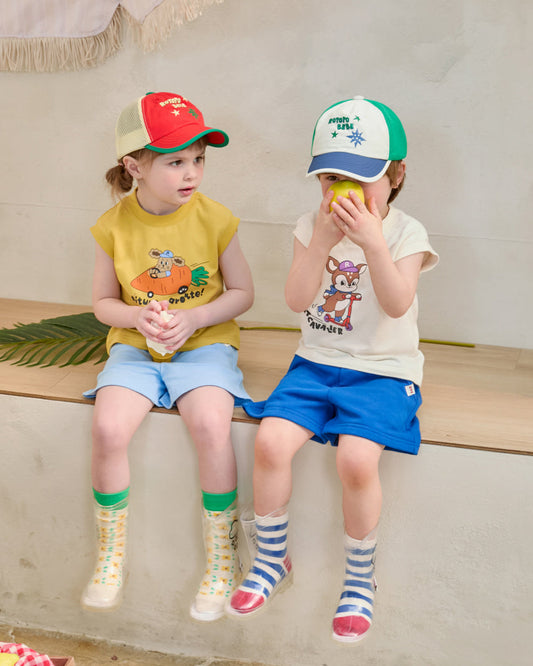 [26S] Mini French Terry Sleeveless Set