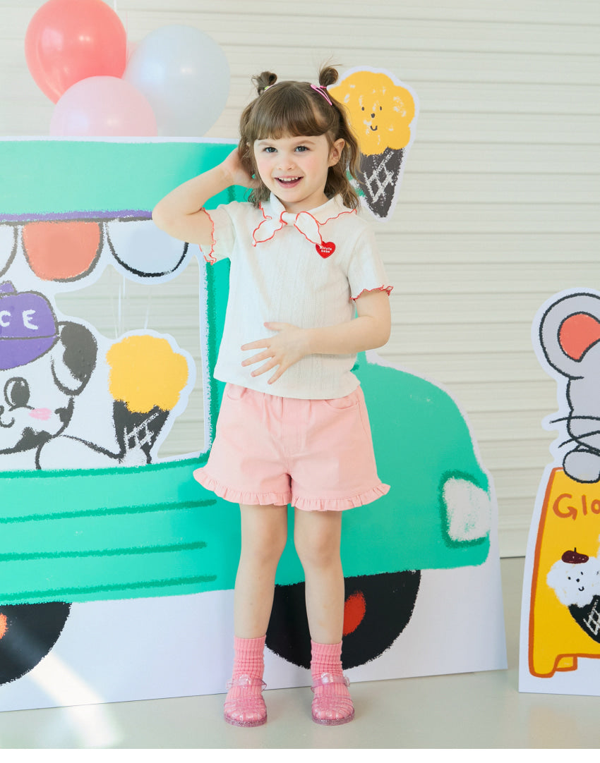 [26S] Scarf Short Sleeve T-Shirt