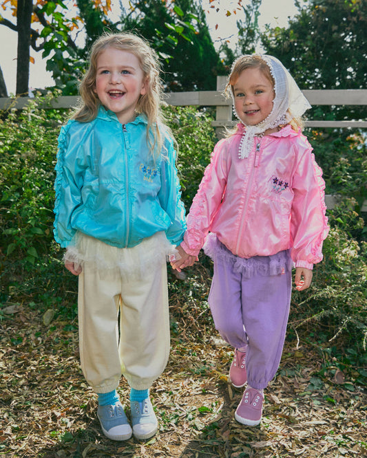 Nylon Shirring Lightweight Jumper