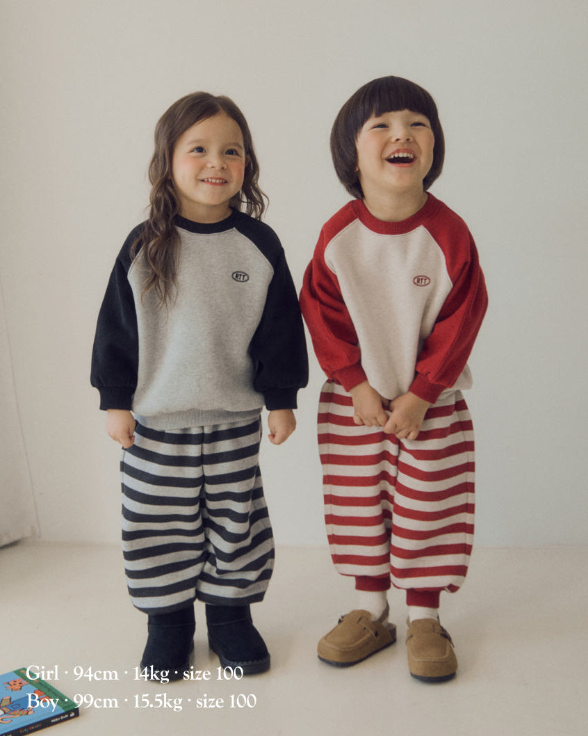 [26W] Atelier Essential Stripe Lounge Set