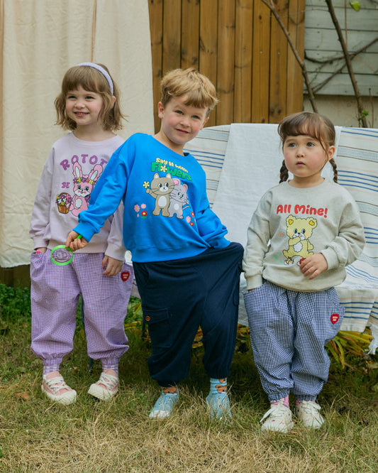 Mini French Terry Point Sweatshirt