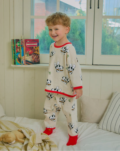 Cotton Modal All-Over Loose Fit Loungewear