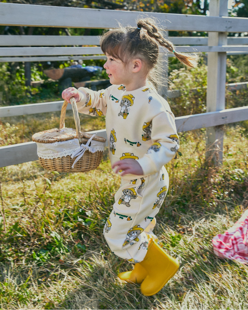 Mini French Terry All-Over Set