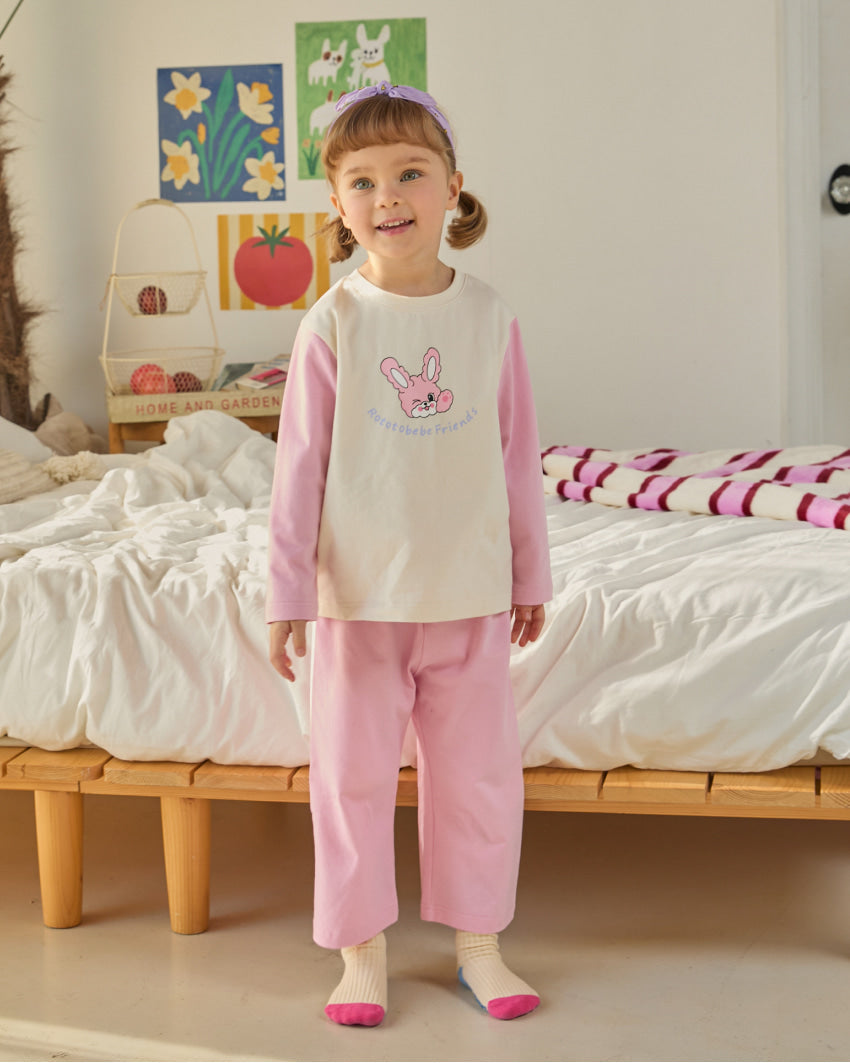 Bamboo Color Block Loungewear