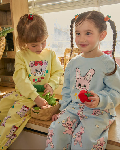 Mini French Terry Shirring Point Set