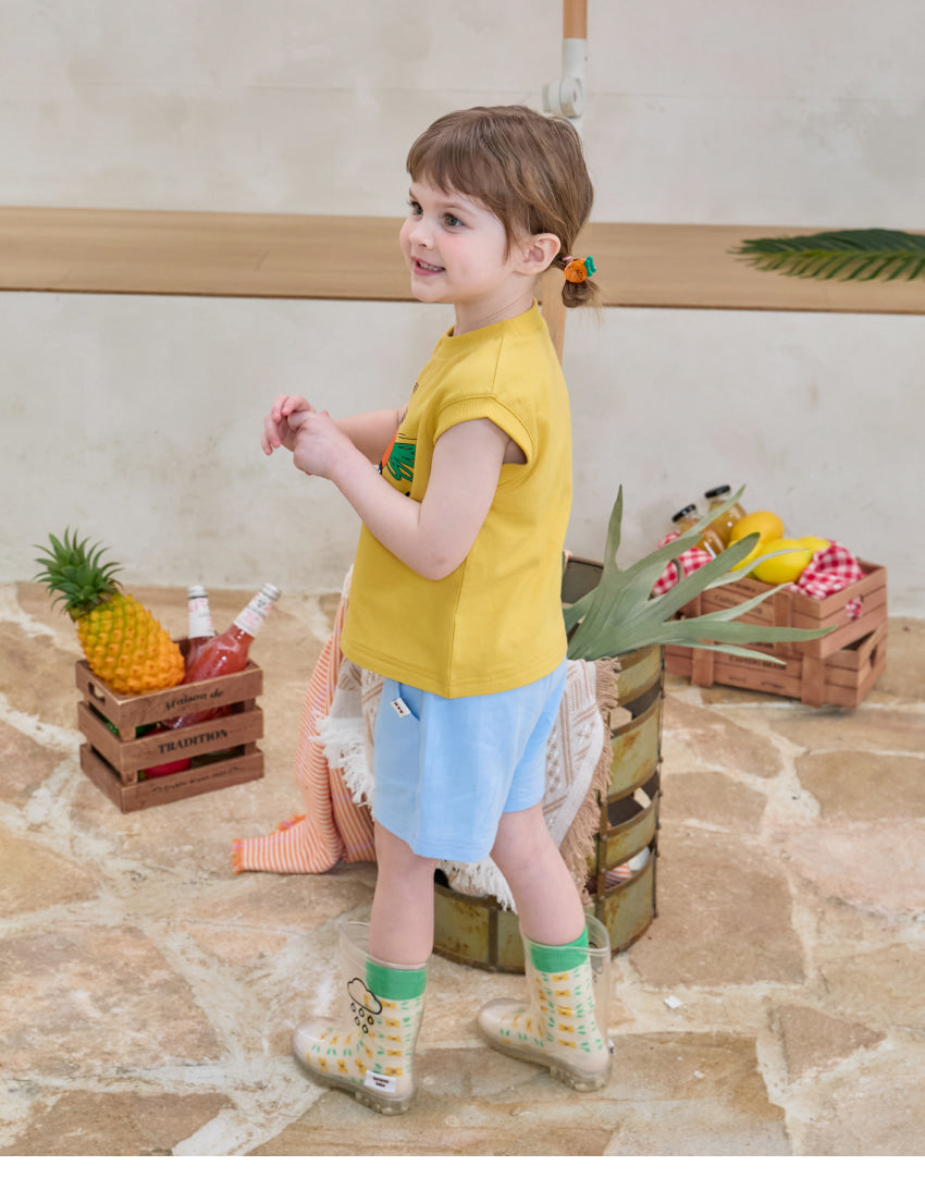 [26S] Mini French Terry Sleeveless Set