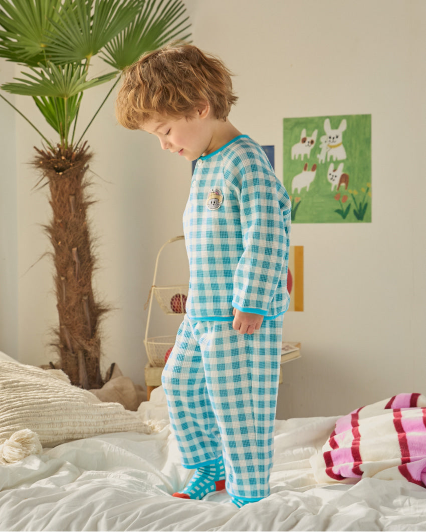 Waffle Check Loungewear