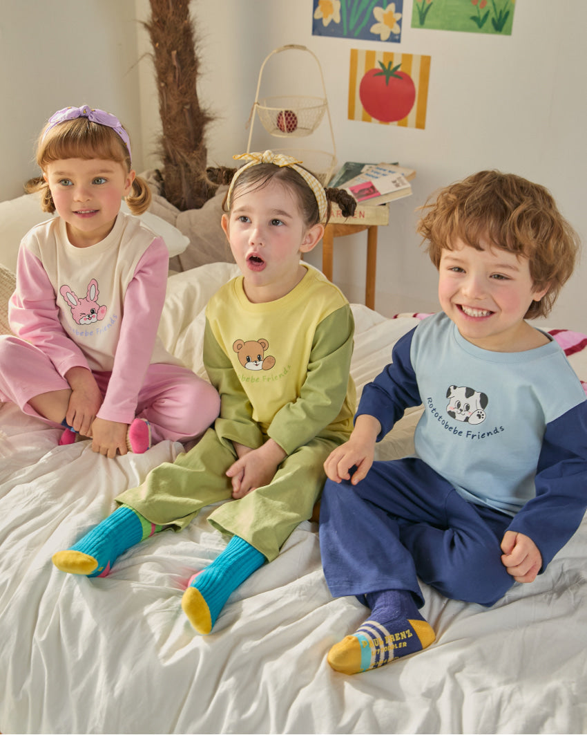 Bamboo Color Block Loungewear