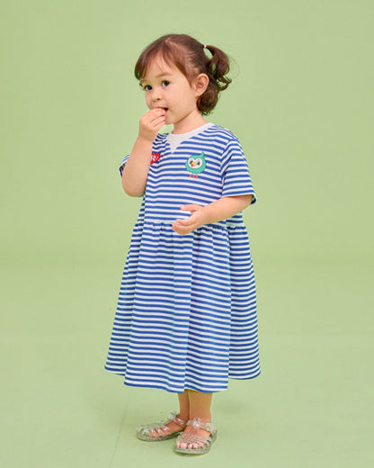 Tropical Stripe Dress