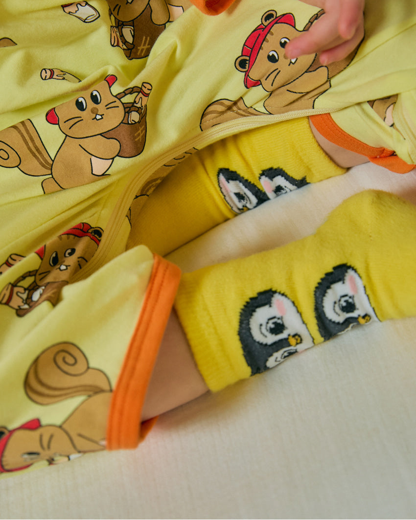 Cotton Modal All-Over Quick-Open Loose Fit Suit