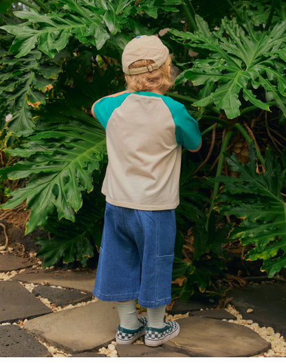 [26S] Denim Bermuda Pants