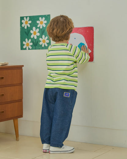 Denim Pocket Baggy Pants