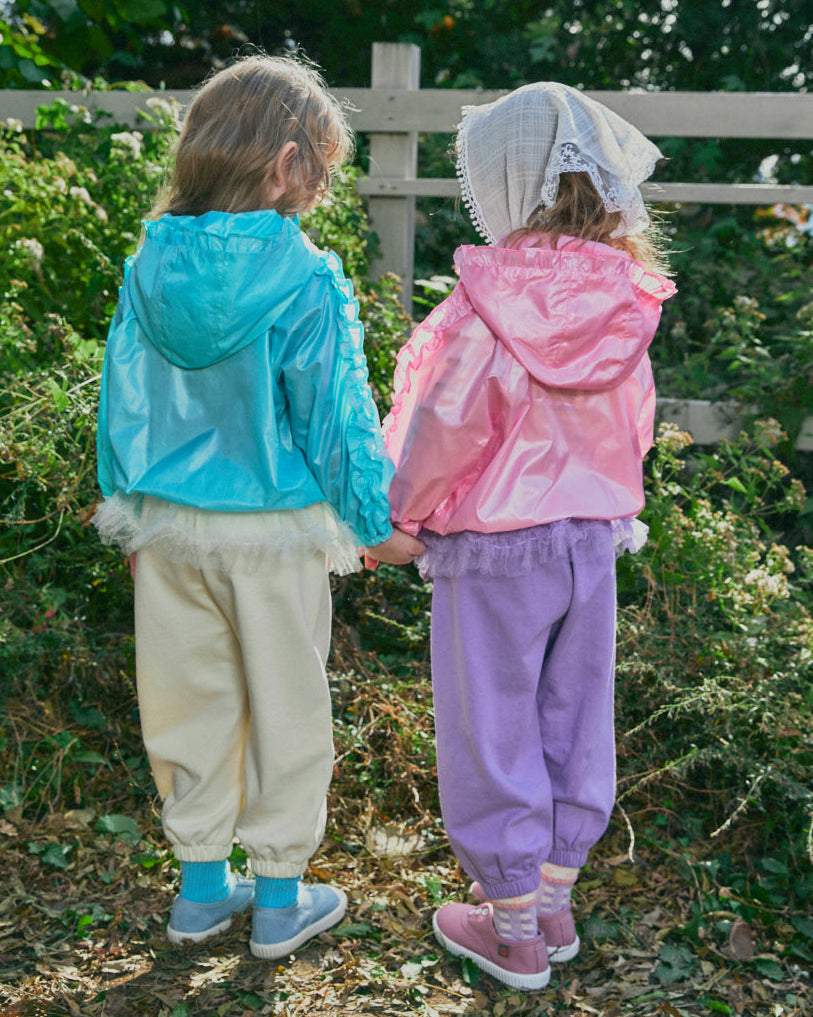 Nylon Shirring Lightweight Jumper