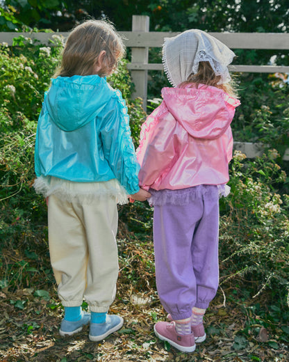 Nylon Shirring Lightweight Jumper