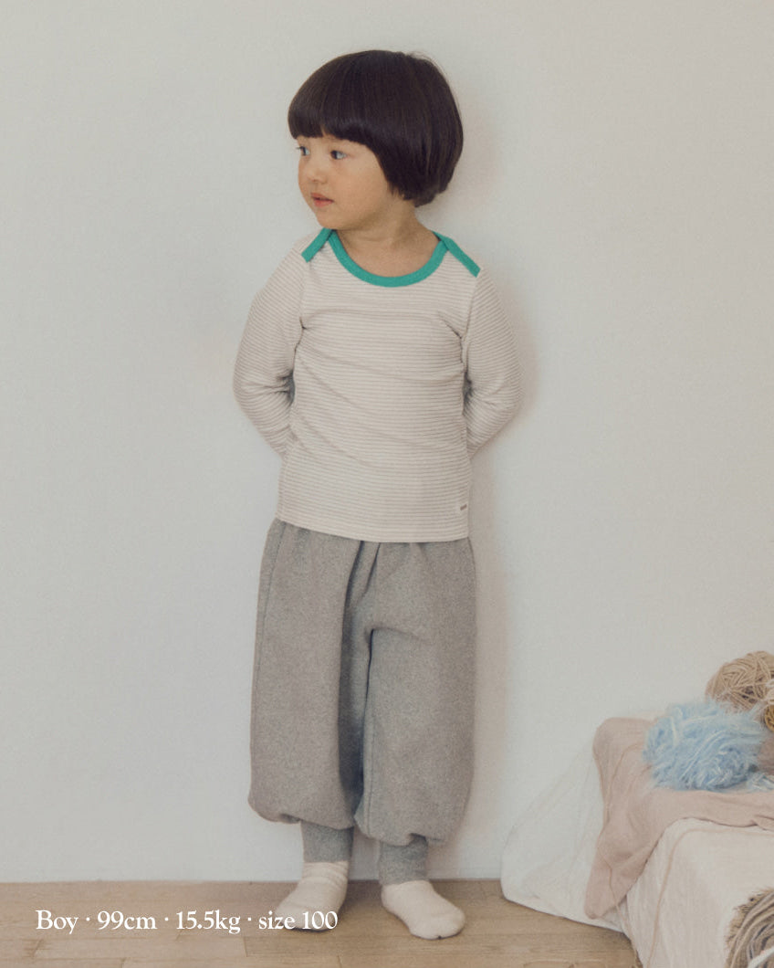[26W] Atelier Boatneck Stripe Loungewear