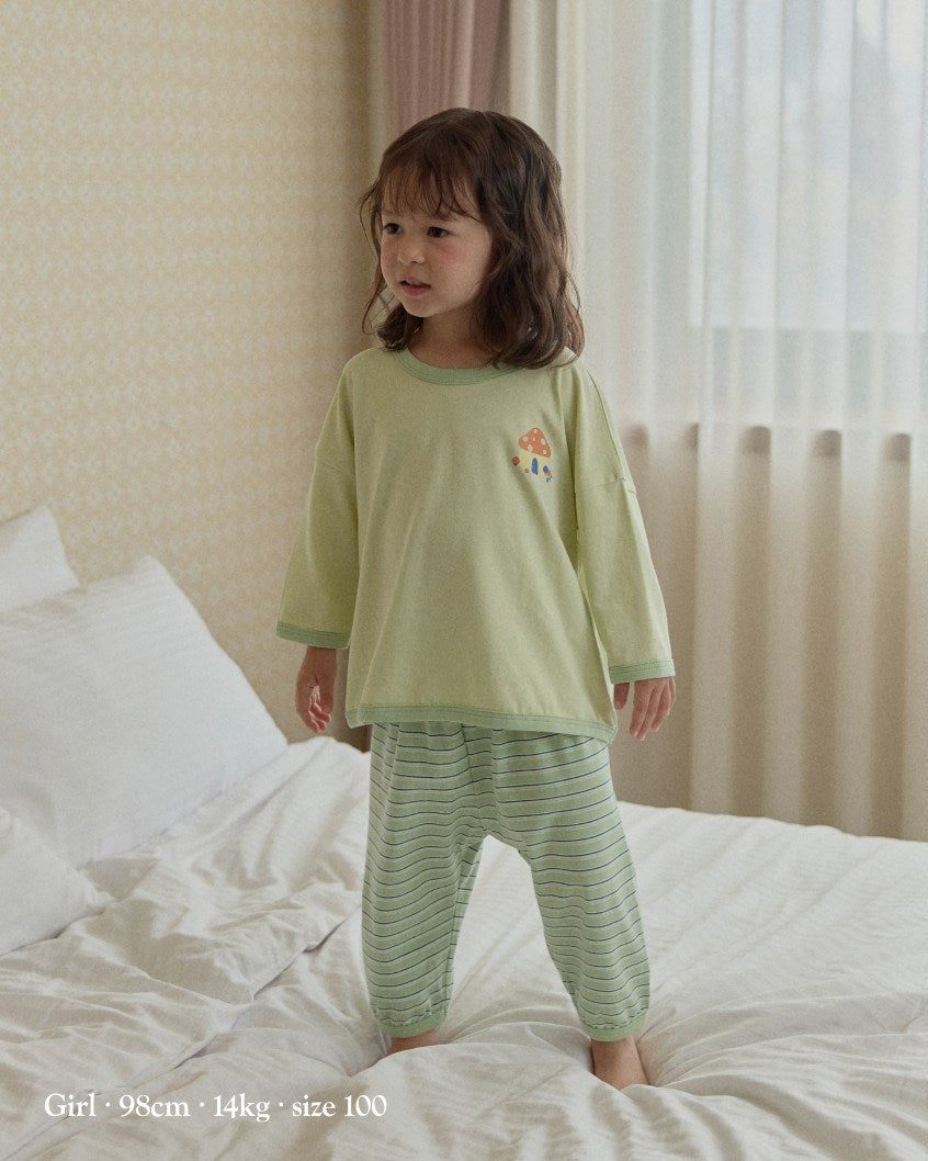 [26F] Cotton Modal Point Loose-Fit Loungewear