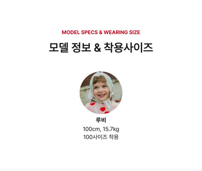 Mini French Terry Striped Collar Sweatshirt