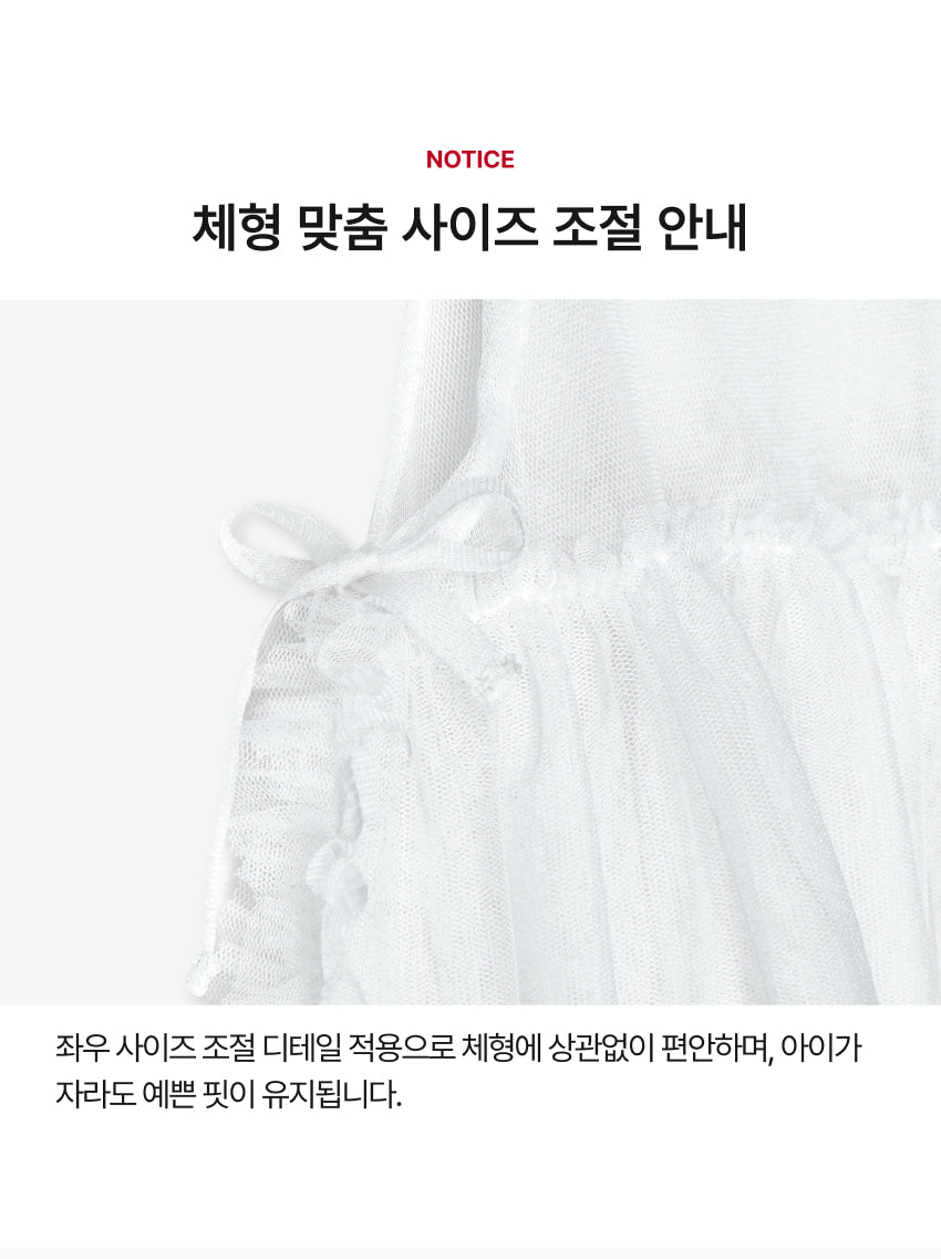 Tulle Layered Ruffle Dress