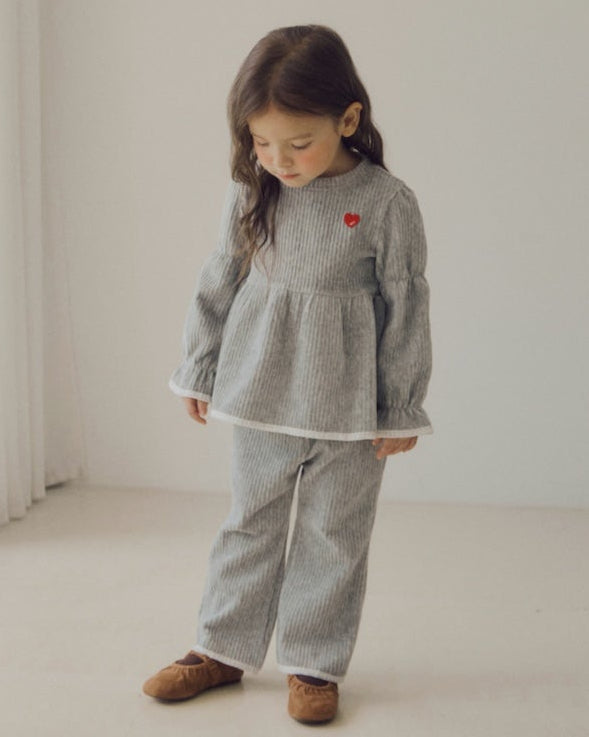[26W] Atelier Velour Bootcut Set-up