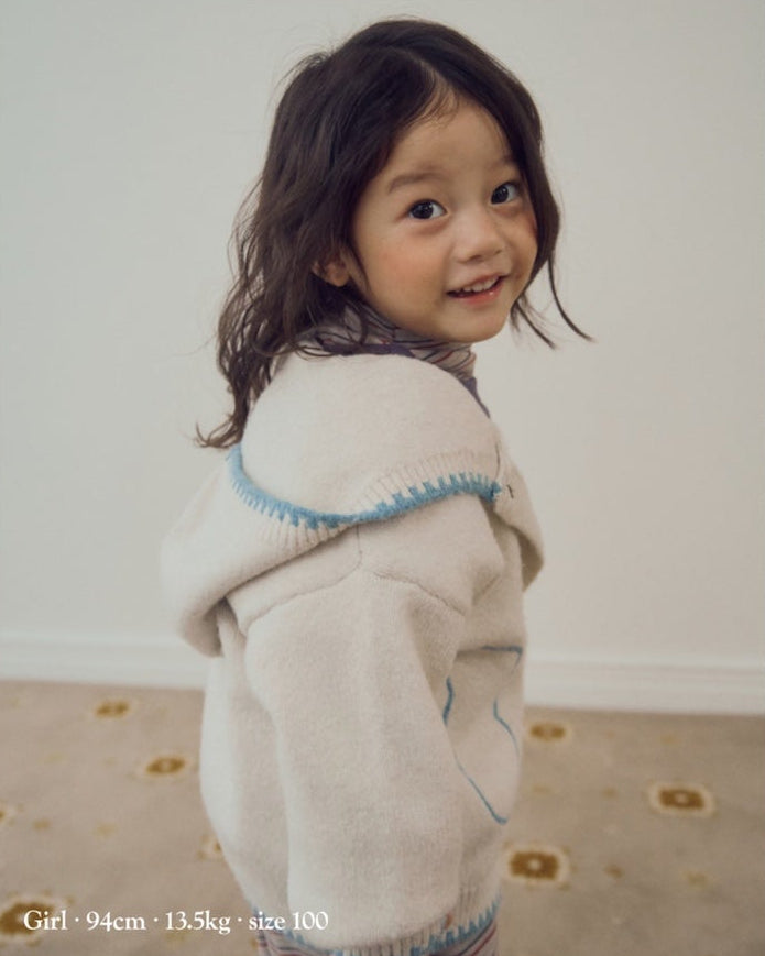 [26W] Atelier Hooded Knit Cardigan