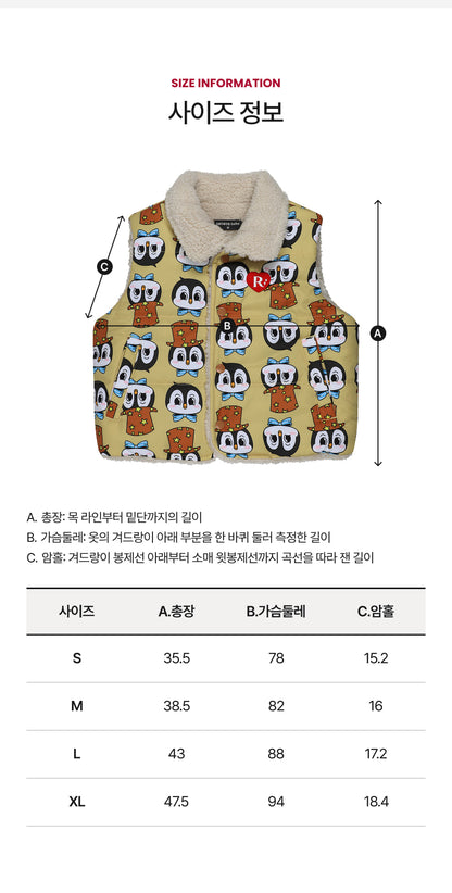 Polyester Cloud Padding Vest