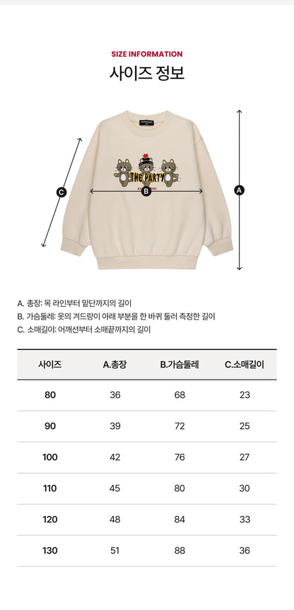 Brushed French Terry Point Detail Sweatshirt