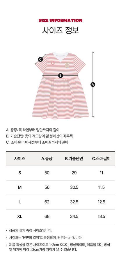 Tropical Stripe Dress