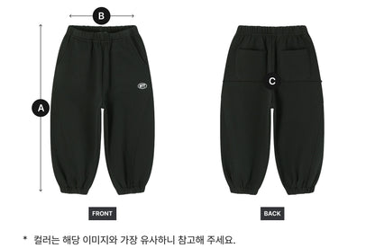 [26F] Curved Line Jogger Pants